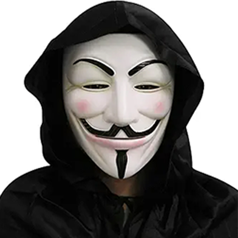 Led Purge Mask Halloween - Maska LED Vendetta, dekoracja na imprezę