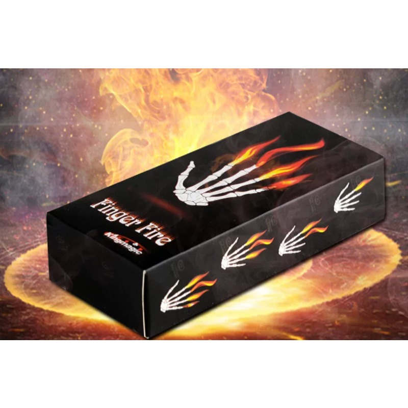 Thumb Tip Magic Trick Set - 4 szt./zestaw Sztuczki Magiczne z Ogniem