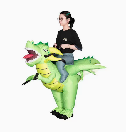 1 szt. Nadmuchiwany kostium je – Inflatable Dinosaur Costume Adult recenzja i cena