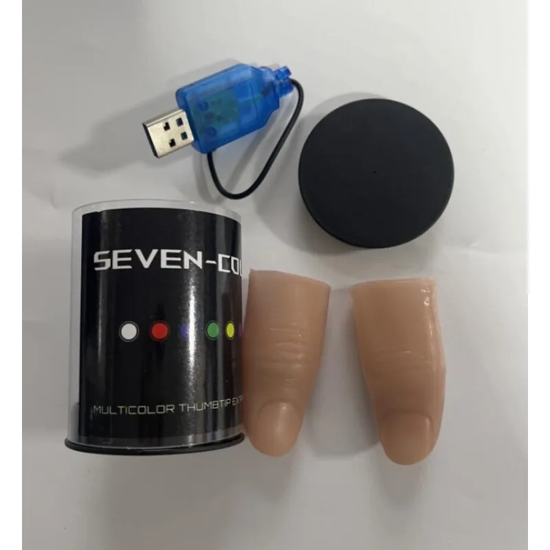 Super lekkie siedem kolorów LE – Thumb Tip Magic Trick Set recenzja i cena