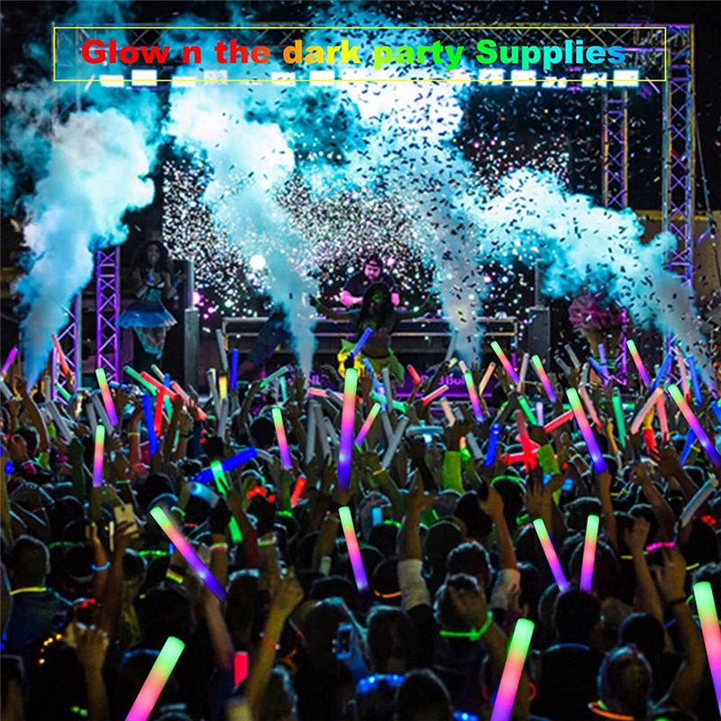 A75K Świetliki Hurtowo, Pianko – Flashing Led Foam Sticks Party recenzja i cena