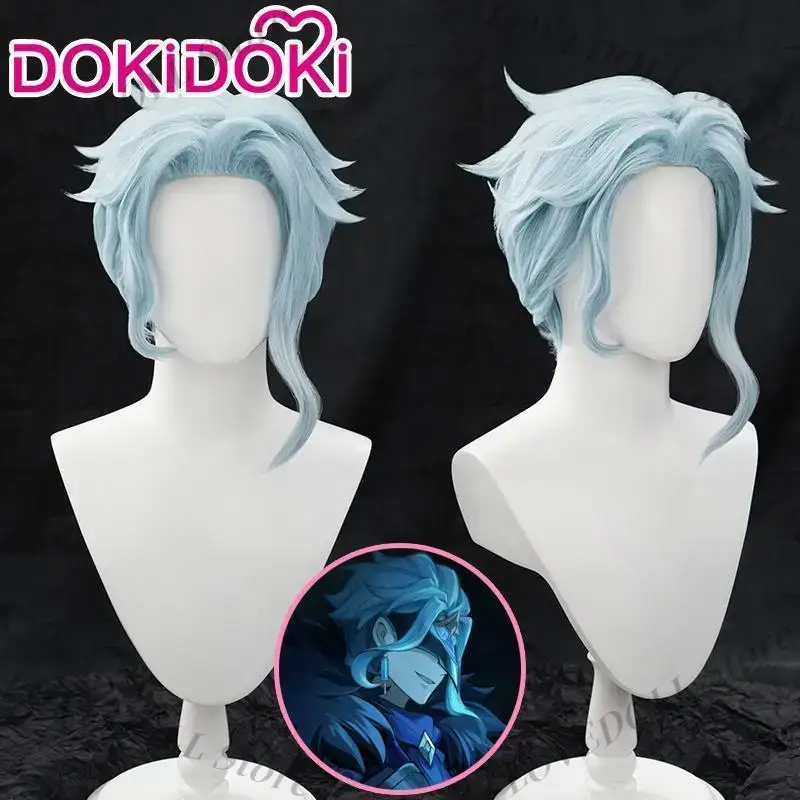 Anime Genshin Impact Il Dottor – Anime Cosplay Wig Heat Resistant recenzja i cena
