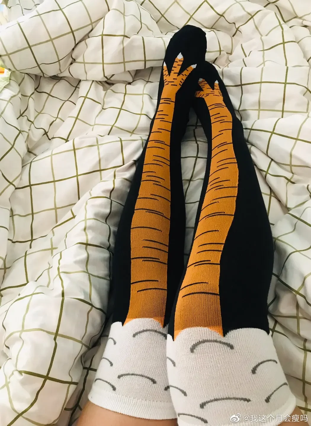 Męskie śmieszne skarpetki z ku – Funny Chicken Leg Socks recenzja i cena