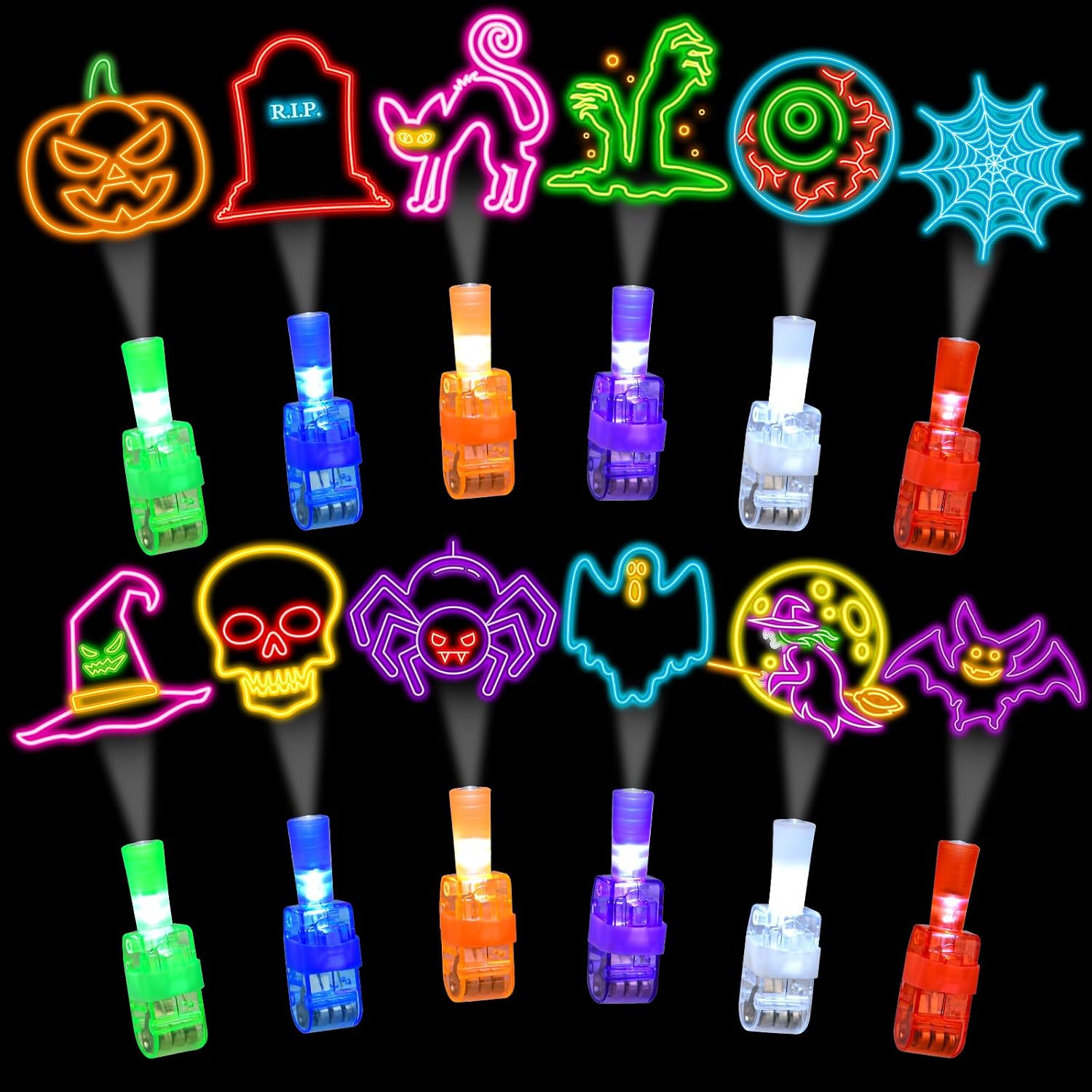 36 szt. Halloweenowe lampki pr – Glow In The Dark Party Glasses recenzja i cena