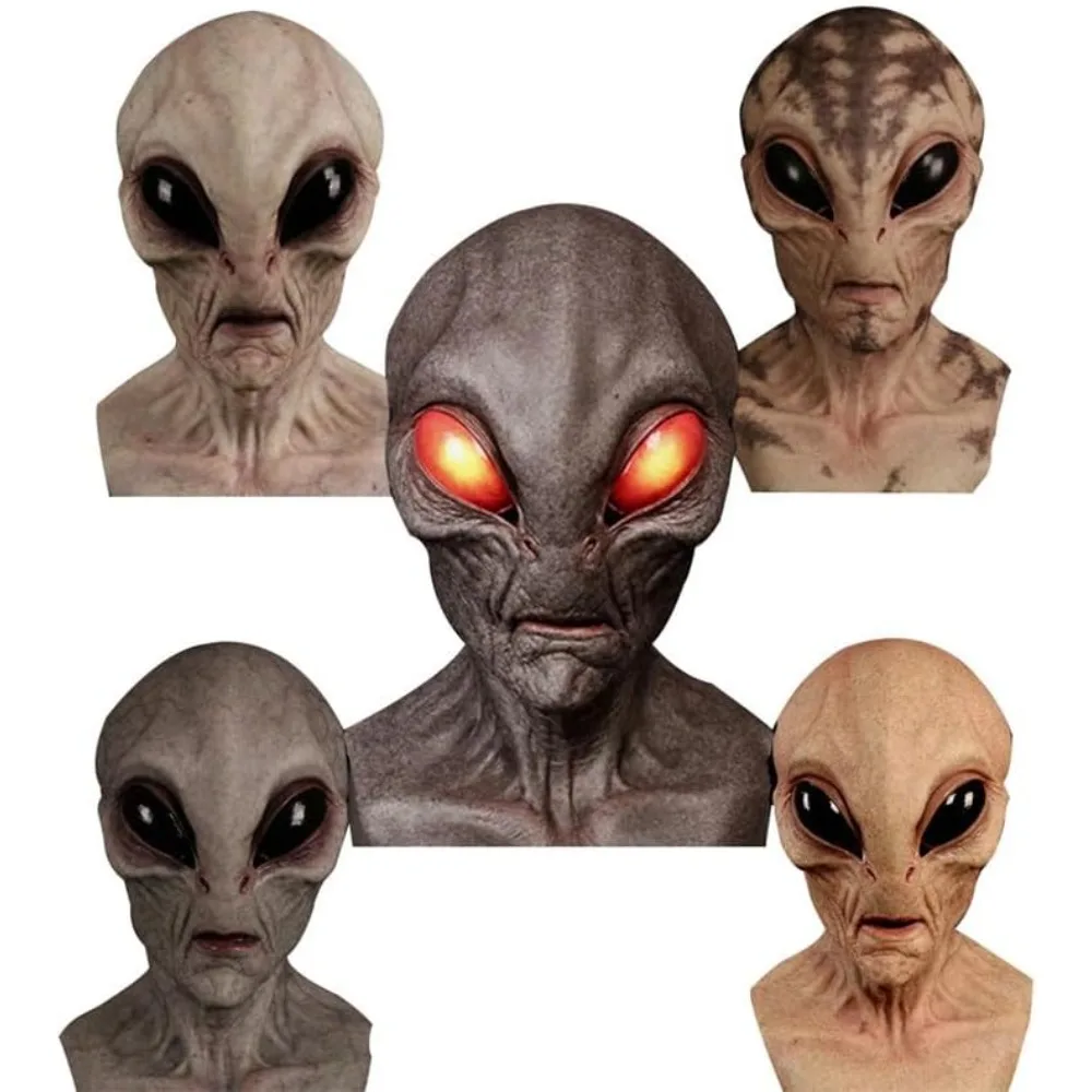 Kostium na Halloween Obcy mask – Latex Alien Mask Realistic recenzja i cena
