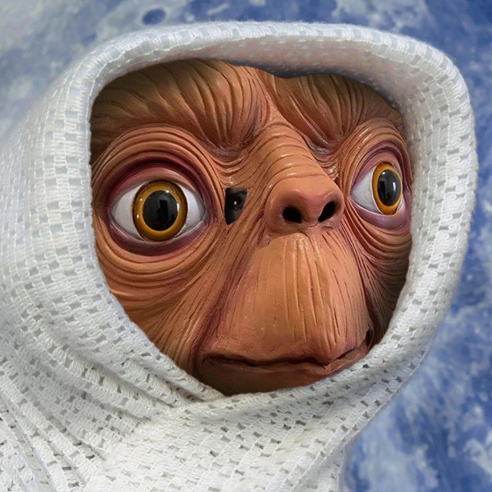 Maska na całą głowę z motywem  – Latex Alien Mask Realistic recenzja i cena