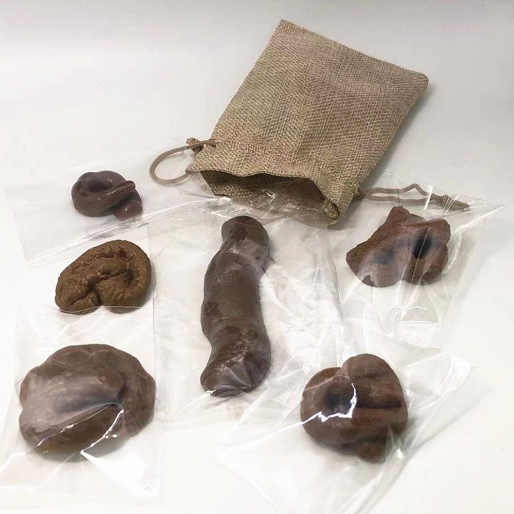 Zestaw 6 sztuk fałszywych kupy – Fake Poop Gag Gift recenzja i cena