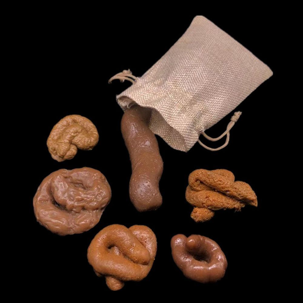 Zestaw 6 sztuk fałszywych kupy – Fake Poop Gag Gift recenzja i cena