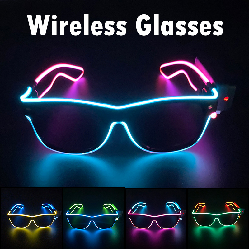 Bezprzewodowe, fajne okulary p – Glow In The Dark Party Glasses recenzja i cena