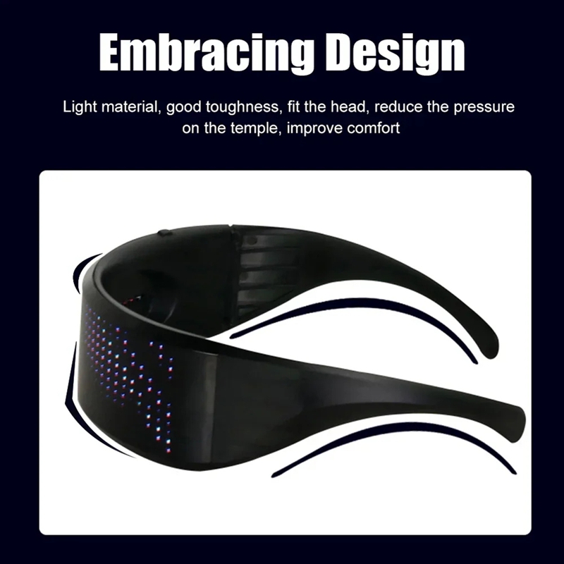 Okulary DIY Świecące Elektroni – Glow In The Dark Party Glasses recenzja i cena