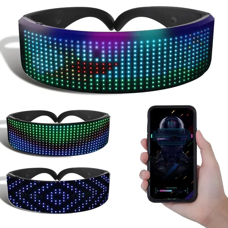 Okulary DIY Świecące Elektroni – Glow In The Dark Party Glasses recenzja i cena